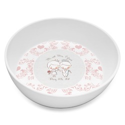 Wedding People Melamine Bowl - 8 oz (Personalized)