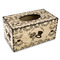 Wedding People Rectangle Tissue Box Covers - Wood - Front