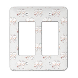 Wedding People Rocker Style Light Switch Cover - Two Switch