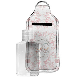 Wedding People Hand Sanitizer & Keychain Holder - Large (Personalized)