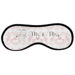 Wedding People Sleeping Eye Masks - Large (Personalized)