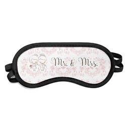 Wedding People Sleeping Eye Mask - Small (Personalized)