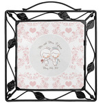 Wedding People Square Trivet (Personalized)