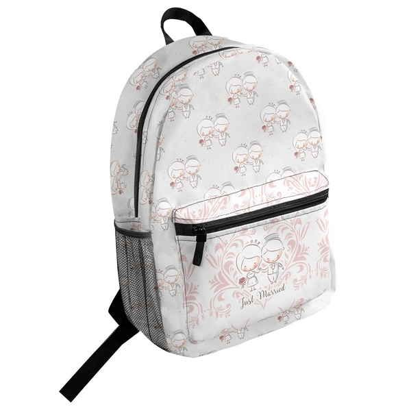 Custom Wedding People Student Backpack (Personalized)