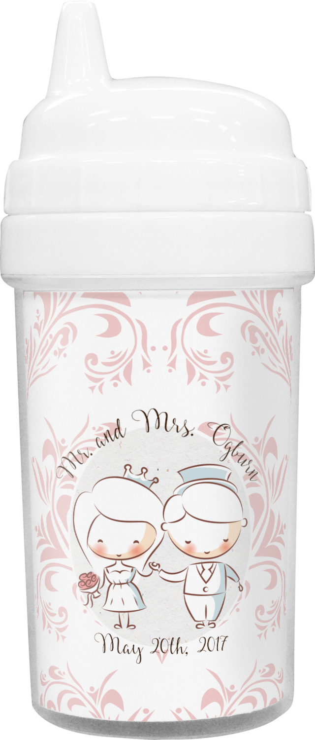 Custom Wedding People Sippy Cup (Personalized)