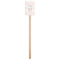 Wedding People Wooden 6.25" Stir Stick - Rectangular - Single Stick