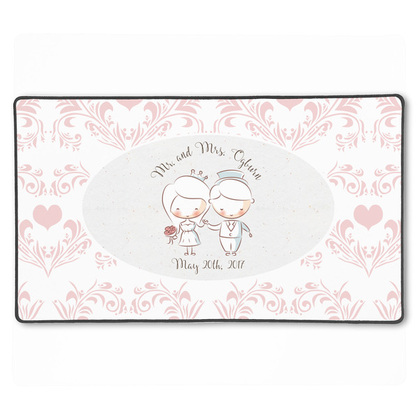 Custom Wedding People XXL Gaming Mouse Pad - 24" x 14" (Personalized)