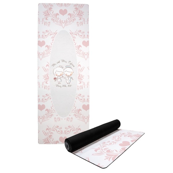 Custom Wedding People Yoga Mat (Personalized)