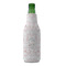 Wedding People Zipper Bottle Cooler - FRONT (bottle)