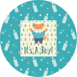 Baby Shower Multipurpose Round Labels - 1"