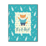 Baby Shower Wood Print - 11x14