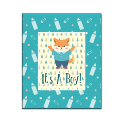 Baby Shower Wood Print - 20x24