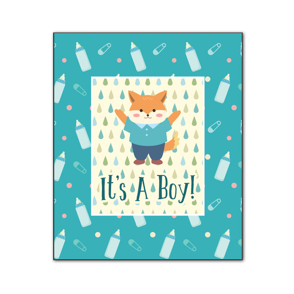 Custom Baby Shower Wood Print - 20x24