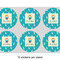 Baby Shower 3" Multipurpose Round Labels - Sheet