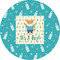 Baby Shower 3" Multipurpose Round Labels - Single Sticker