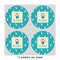 Baby Shower 4" Multipurpose Round Labels - Sheet