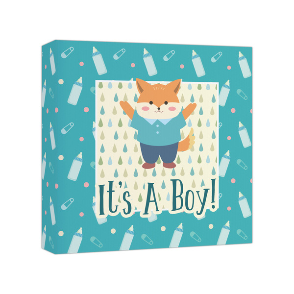 Custom Baby Shower Canvas Print - 8x8