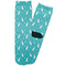 Baby Shower Adult Crew Socks - Single Pair - Front and Back