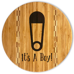 Baby Shower Bamboo Cutting Board