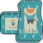 Baby Shower Car Floor Mats Set - 2 Front & 2 Back (Personalized)