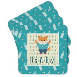 Baby Shower Cork Coaster - Set of 4