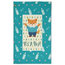 Baby Shower Golf Towel - Poly-Cotton Blend - Large