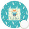 Baby Shower Icing Circle - Large - Front