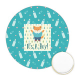 Baby Shower Printed Cookie Topper - Round