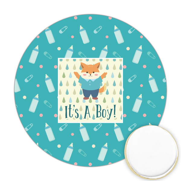 Custom Baby Shower Printed Cookie Topper - 2.5"