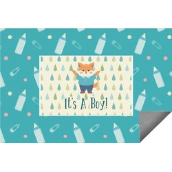 Baby Shower Indoor / Outdoor Rug - 5'x8' (Personalized)