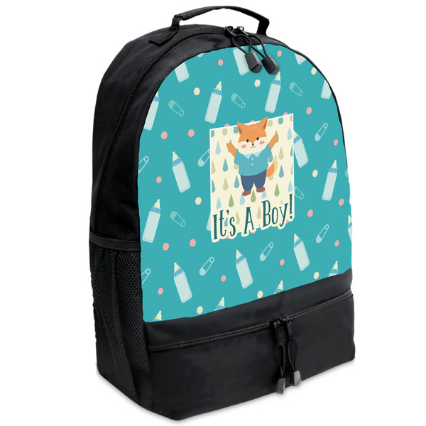 Custom Baby Shower Backpacks - Black