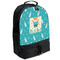 Baby Shower Large Backpack - Black - Angled View