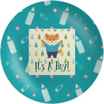 Baby Shower Melamine Salad Plate - 8" (Personalized)