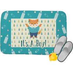 Baby Shower Memory Foam Bath Mat (Personalized)