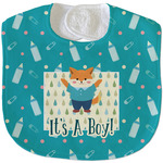 Baby Shower Velour Baby Bib