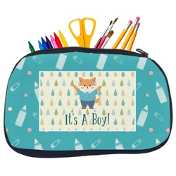 Baby Shower Neoprene Pencil Case - Medium