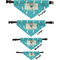 Baby Shower Pet Bandana Sizes