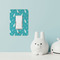 Baby Shower Rocker Light Switch Covers - Single - IN CONTEXT