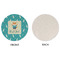 Baby Shower Round Linen Placemats - APPROVAL (single sided)