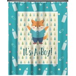 Baby Shower Extra Long Shower Curtain - 70"x84" (Personalized)