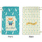 Baby Shower Small Laundry Bag - Front & Back View