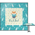 Baby Shower Square Table Top - 30" (Personalized)