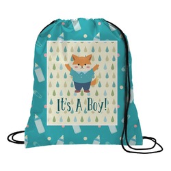 Baby Shower Drawstring Backpack - Medium (Personalized)