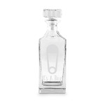 Baby Shower Whiskey Decanter - 30 oz Square