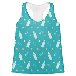 Baby Shower Womens Racerback Tank Top - Large