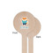 Baby Shower Wooden 6" Stir Stick - Round - Single Sided - Front & Back