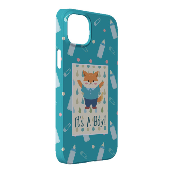 Custom Baby Shower iPhone Case - Plastic - iPhone 14 Plus