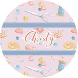 Sewing Time Multipurpose Round Labels - 1" (Personalized)