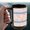 Sewing Time 15oz. Black Mug - LIFESTYLE