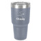 Sewing Time 30 oz Stainless Steel Ringneck Tumbler - Grey - Front